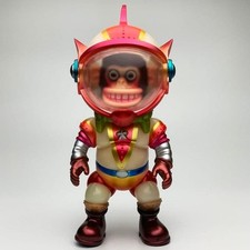 KIK.KAKE TOY Space Iron Monkey BUMPY Limited Glow in the Dark Color Version from