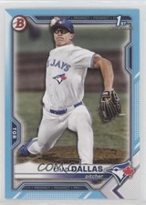 2021 Bowman Draft Sky Blue 486/499 Chad Dallas #BD-23 0o6v
