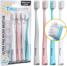 Extra Soft Toothbrushes for Adults, Nano Toothbrush 20,000 Ultra Fine Bristles f