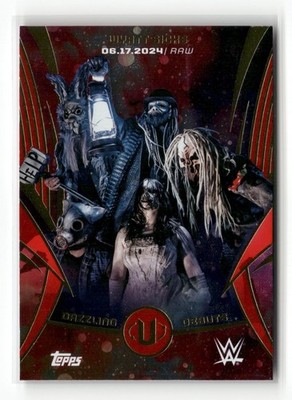 2025 Topps Universe WWE The Wyatt Sicks #DDE-5 Dazzling Debuts Galaxy Parallel
