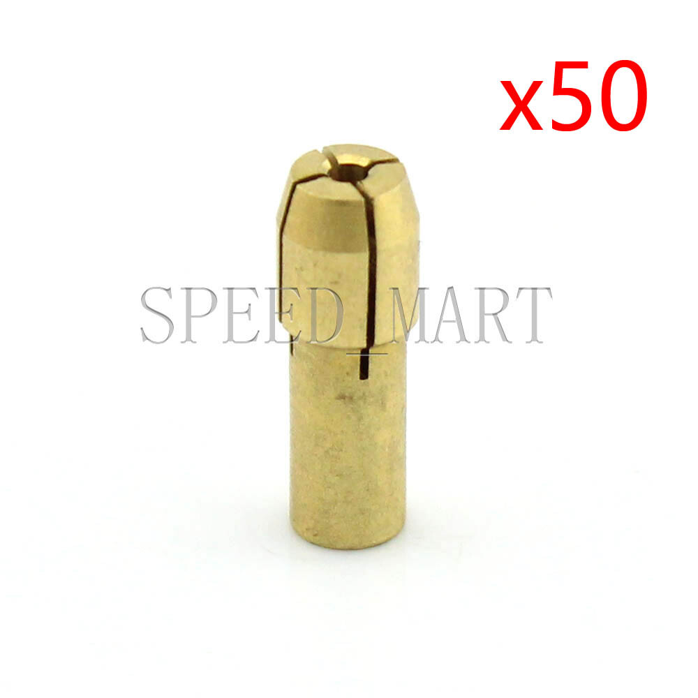 10PCS Collet Set For Rotary Tool Bits, Brass Drill Chuck Collet Set Quick Change Mini Drill Chuck Replacement Set 4 thumbnail image