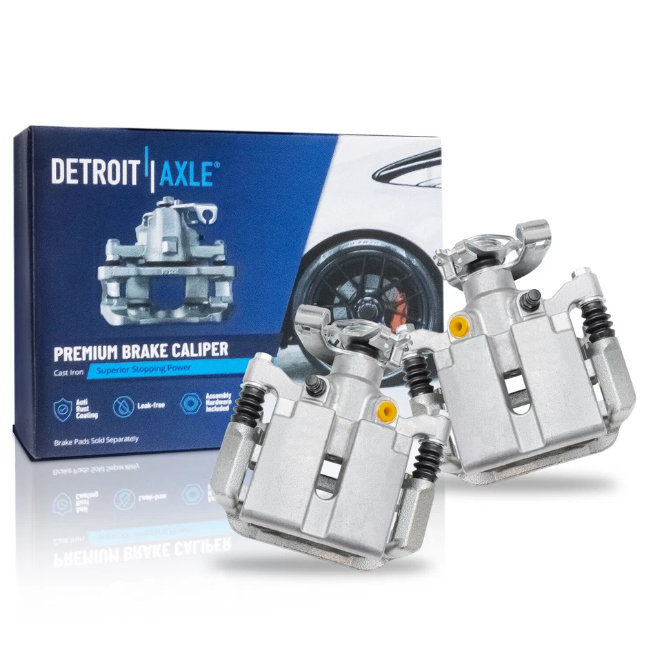 Pinzas de freno delanteras traseras pastillas de freno para Chevy Malibu Saturn Aura G6 2008-2012 Foto 3 de 4