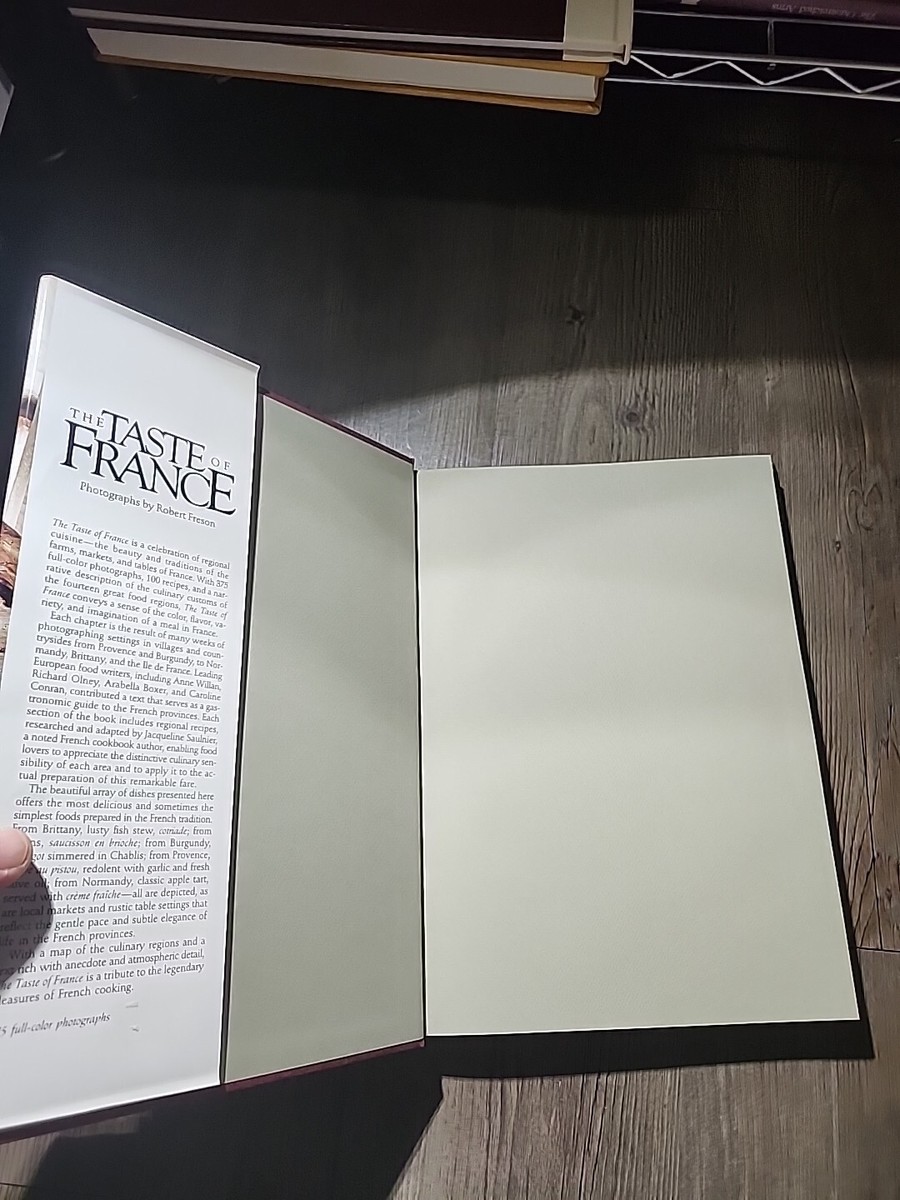 The Taste Of France Robert Freson Hardcover 1983 | eBay