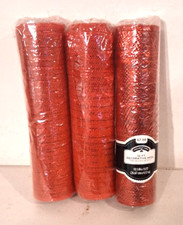 1 Roll Holiday Time Decorative Mesh Red and Unbranded Red Mesh 2 Rolls NEW