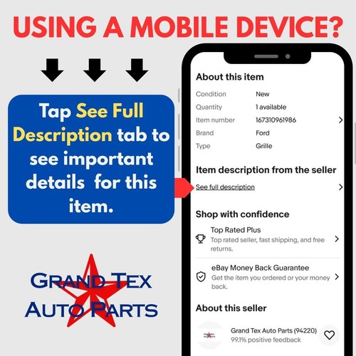 NEW OEM GM Garage Door Opener Transmitter Titanium 22789154 DTS 2006-2011 - Picture 2 of 6