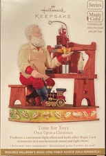 Hallmark Keepsake Ornament Time for Toys Once Upon a Christmas #2 in Series NEW!