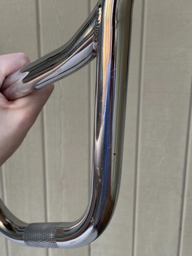 Mid School Haro Sledge Hammer Bmx Handlebars Chrome - Picture 5 of 14