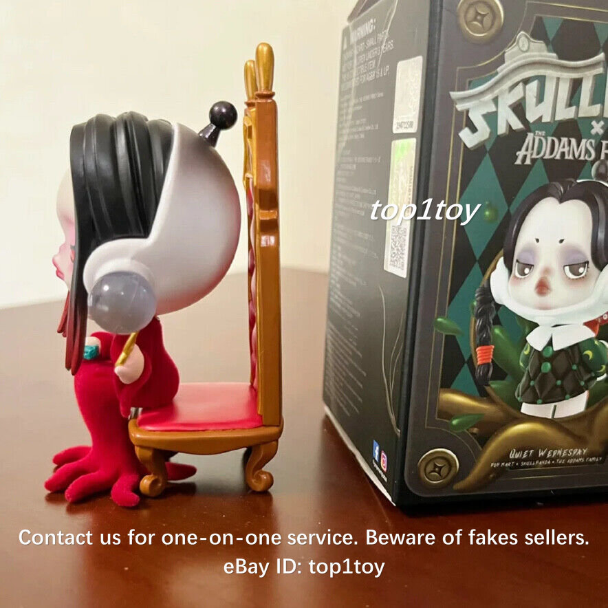 pandaLLICCHILD SCARLET EDITIONセット Skullpanda X The Addams Family Series Scarlet Morticia – TOYSEZ