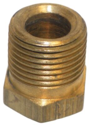 Big A Service Line 3-20960 Messing Sechskant Kopf Rohr Stecker 3/8 '' Menge Of 5