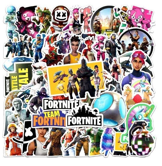 25 x Fortnite Stickers -Birthday, Party Bags, Comics, Laptop, Skateboard, Book