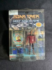 Star Trek DS9 Sisko in Dress Uniform. Playmates Toys VINTAGE W/COLLECTOR CASE