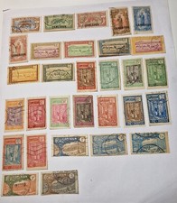 30 timbres du Cameroun Français RF, oblitérés