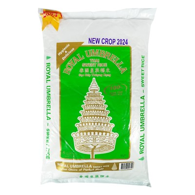Royal Umbrella Thai Klebreis Gao Nep Sticky Rice Glutinious Rice Sweet Rice 18kg