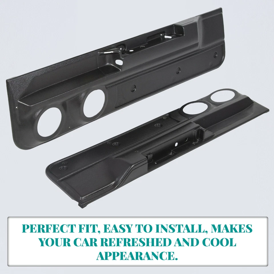 For 78-88 Monte Carlo Malibu El Camino Cutlass Regal 2-Speaker Door Panel Set Foto 4 de 4