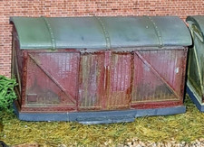 00 Gauge 1/76 Scale Grounded Railway Van Body Printed in Resin