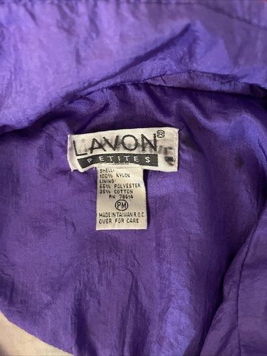 Lavon Petites Shell Jacket - Pink Multicoloured Pattern - Nylon - Women's - Med - Picture 5 of 12