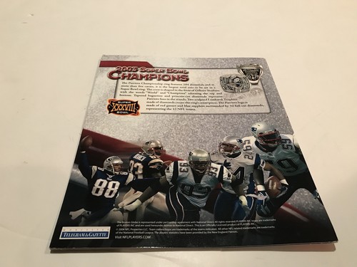 NUEVO 2004 NFL PATRIOTAS DE NUEVA INGLATERRA JUEGO COMPLETO DE PRENDEDORES DE COLECCIONISTA ~ TOM BRADY - Imagen 5 de 12