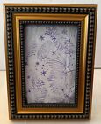 Vintage Ornate Wood/Composite Picture Frame Bronze 4" x 6" Photo Size