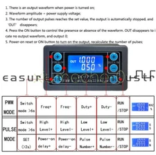 Dual Mode PWM Generator Pulse Generator Frequency Duty Cycle Adjustable Module M