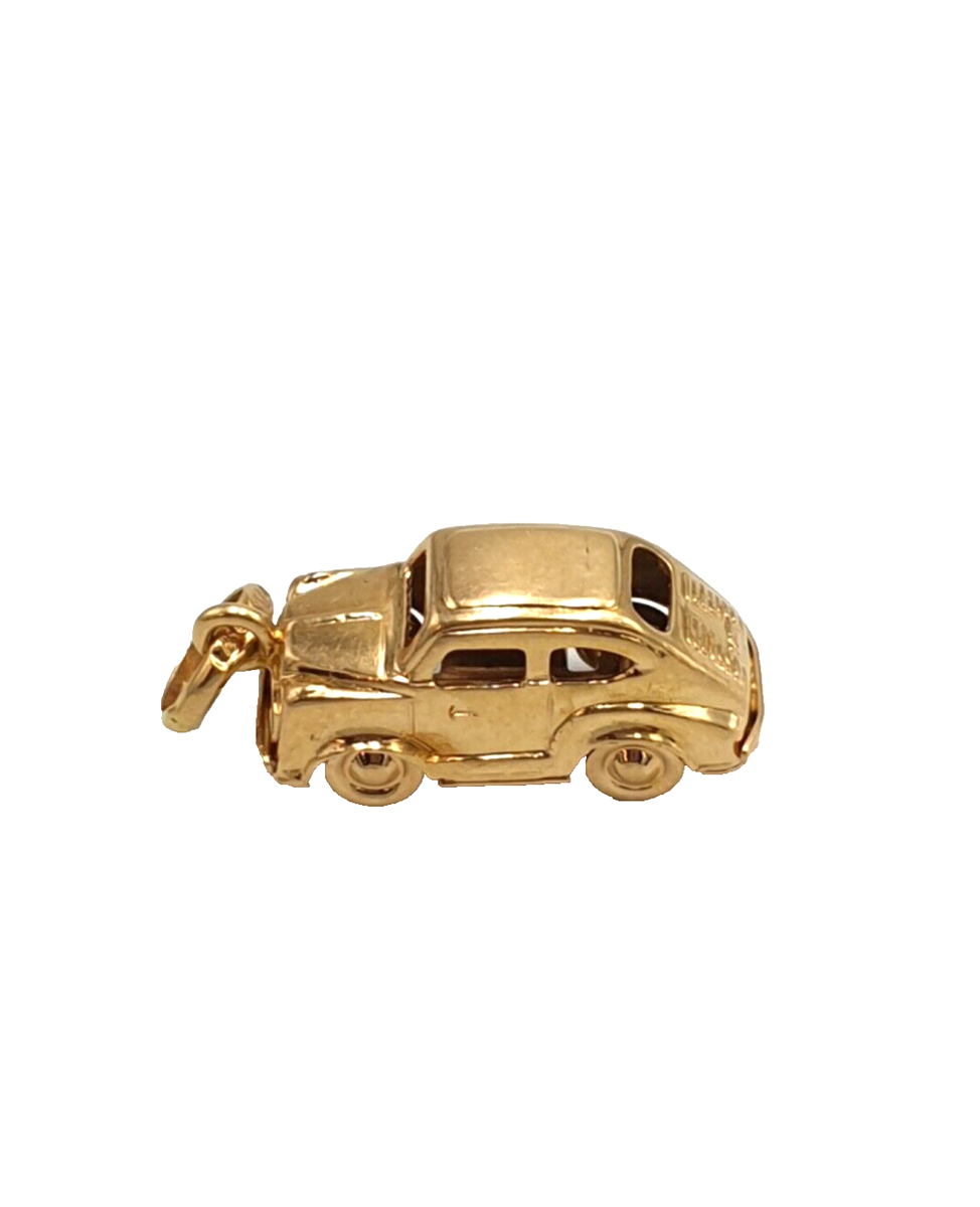 Collana con ciondolo a forma di ancora in oro 18k - 19,5