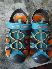 Coga Kids Sandals Sz 36 Blue Orange