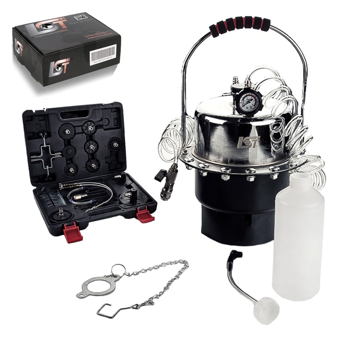 Brake Bleeding Device 5L Brake Bleeder Bleeding Device With Suction Container