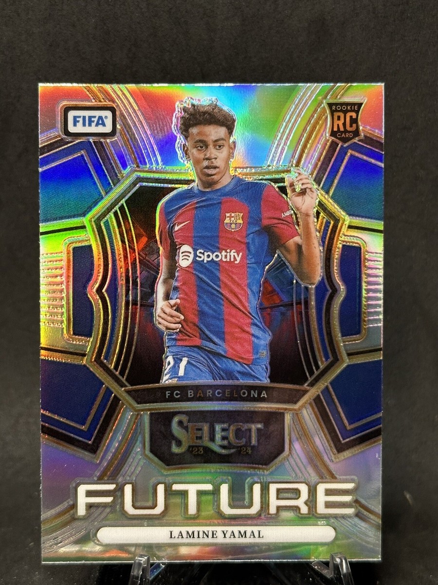 2023-24 Panini Select FIFA Lamine Yamal #22 RC Rookie Future 