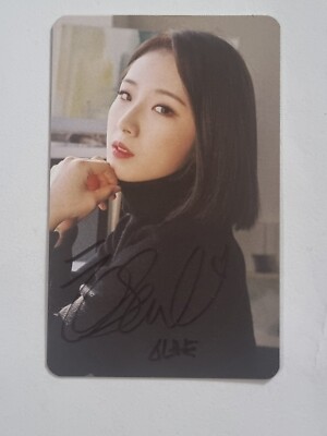 LOONA ジンソル　直筆スローガン Loona Loonaverse Concert Photocard Autographed Hand Signed Haseul