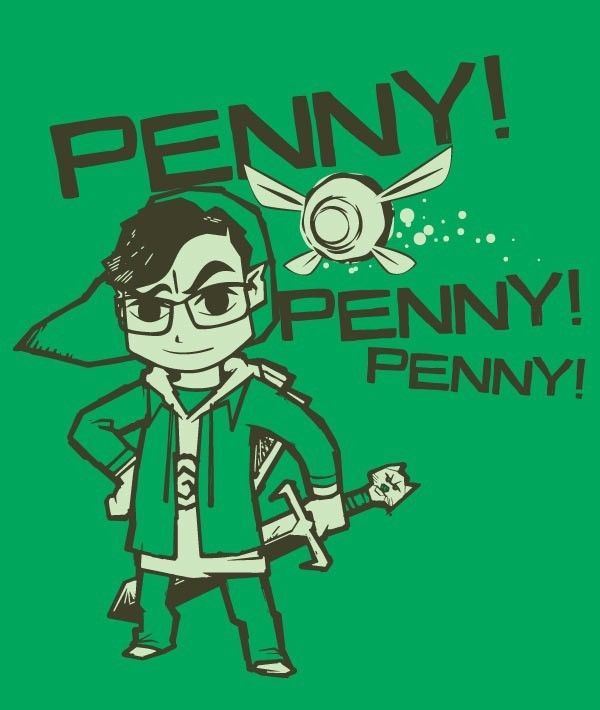 PENNY KNOCK KNOCK KNOCK (big bang theory) Tee ShirtHomme Drole S M L XL