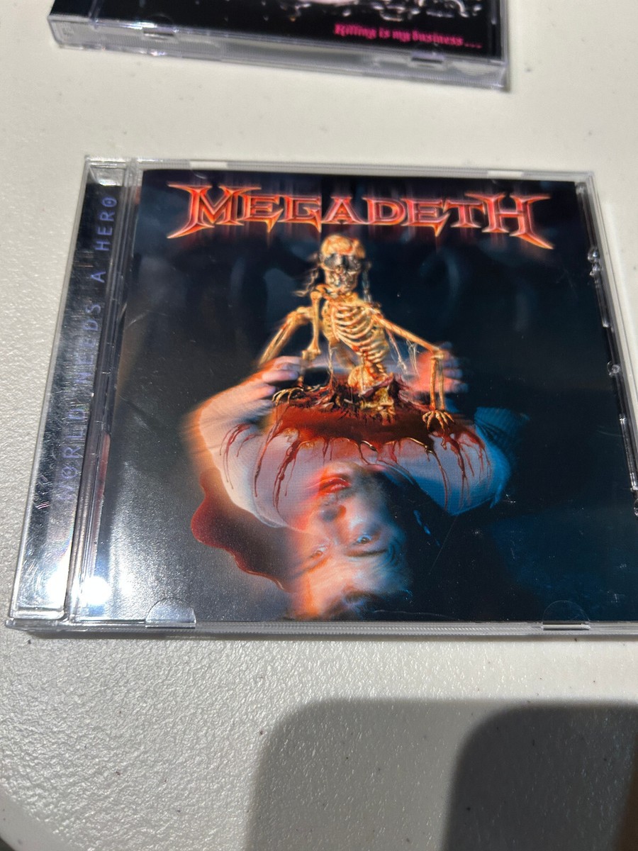 MEGADETH / the world needs a hero / JAPAN release edition LTD CD