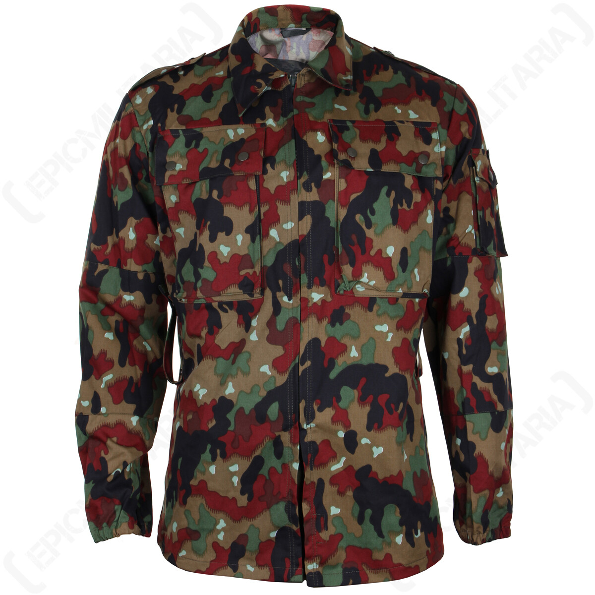 Original Swiss M83 Camo Field Jacket - Surplus Alpentarn