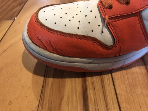Size 11- Nike Dunk Low Retro Orange - Picture 10 of 11