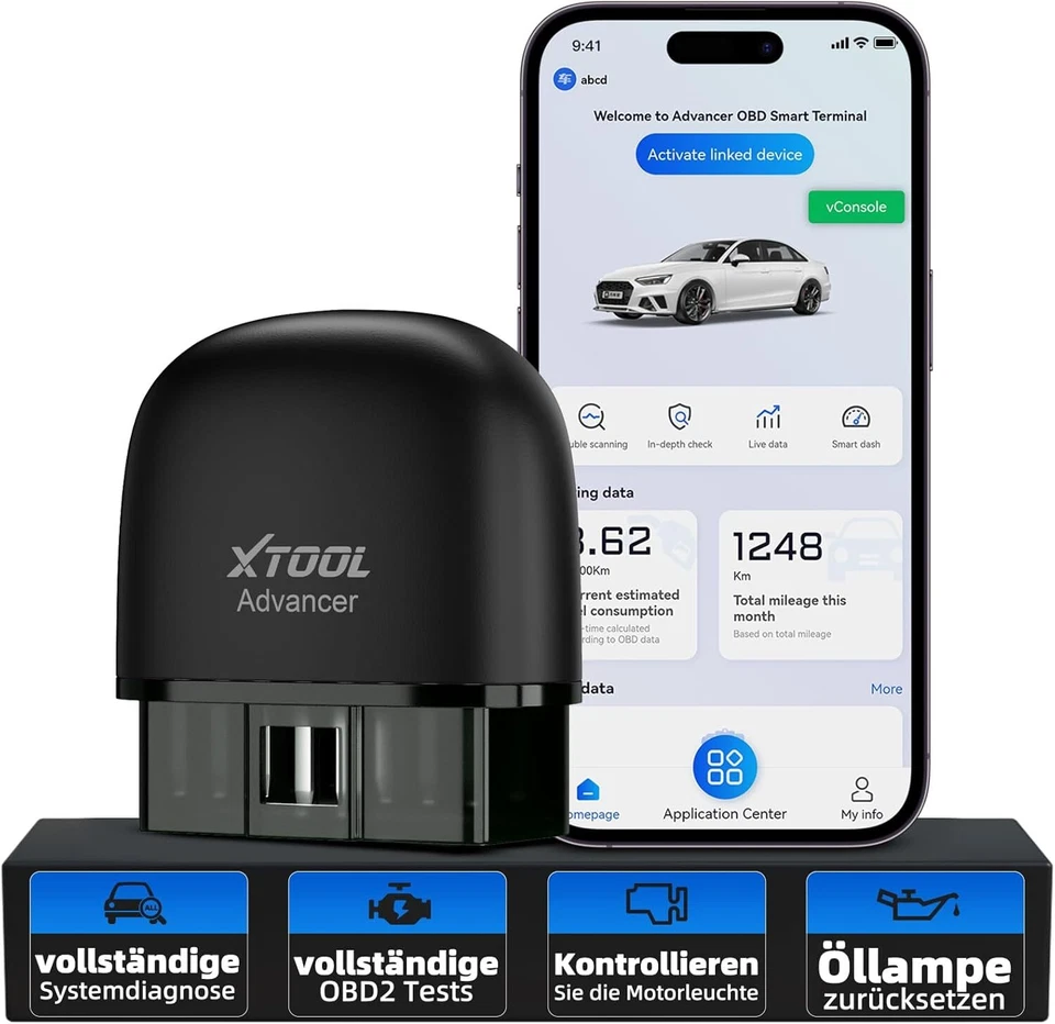 2025 XTOOL AD20 PRO Auto Scanner Alle System OBD2 Auslesegerät Diagnosegerät