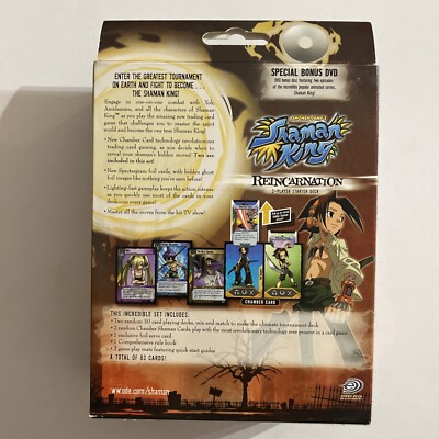 Shonen Jump Shaman King Reincarnation 2 Player CCG Starter Deck