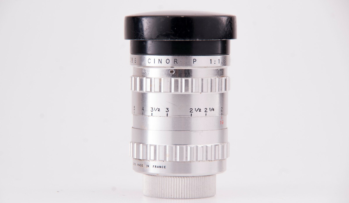 Objectif CINOR SOM BERTHIOT 25mm F1.5 Pour Projecteur PAILLARD BOLEX M8