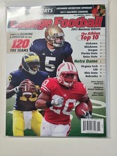 Athlon Sports College Football Michigan Notre Dame Wisconsin Denard Robinson 