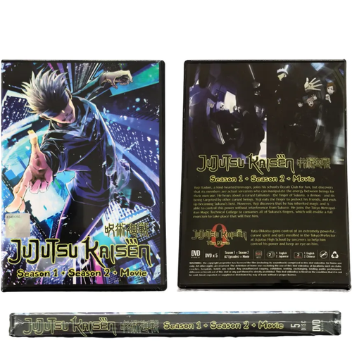 Jujutsu Kaisen Anime Complete TV Season 1, 2, Movie English Dub DVD Free Ship US - Picture 10 of 33