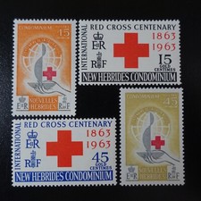 TIMBRES des NOUVELLES HÉBRIDES N°199/202 NEUF ** LUXE MNH