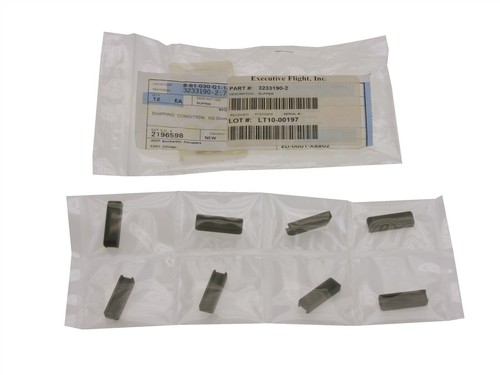 NEW GENUINE LEARJET 35, 36, 55 T/R VESPEL BEARING P/N 3233190-2 - SET OF 8