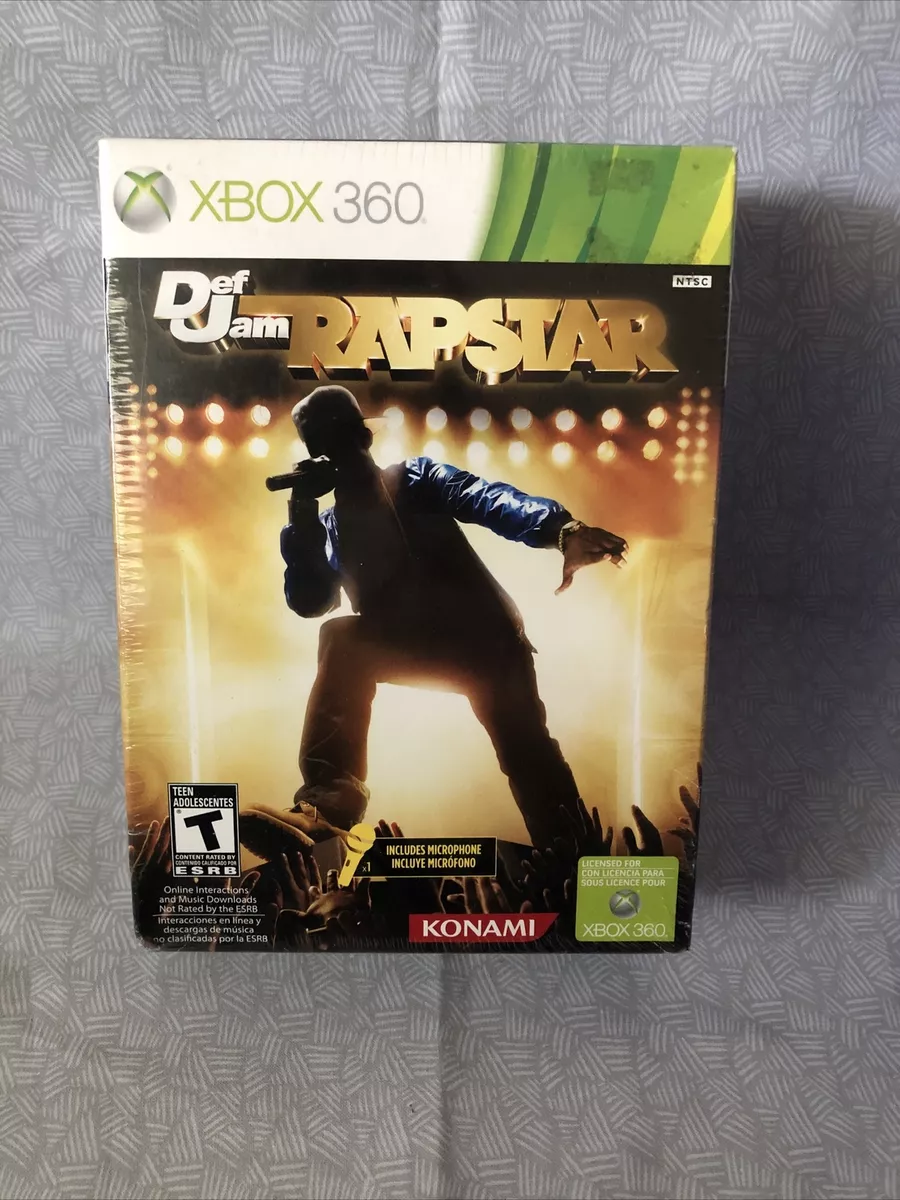 Def Jam Rapstar Xbox 360 Game 