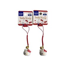 Sanrio Hello Kitty Bell Phone Charm 2 set NWT USA SELLER 