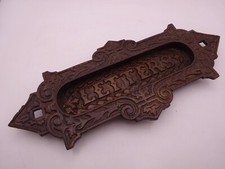 Reclaimed original small letterplate/letterboxes circa 1910s-20s