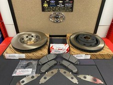 2009-2015 TOYOTA VENZA GENUINE OEM NEW FRONT BRAKE ROTORS TCMC PADS & OEM SHIMS