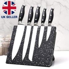 Magnetic Knife Holder Knife Block Rack Kitchen Organisation Cutlery Set Storage.