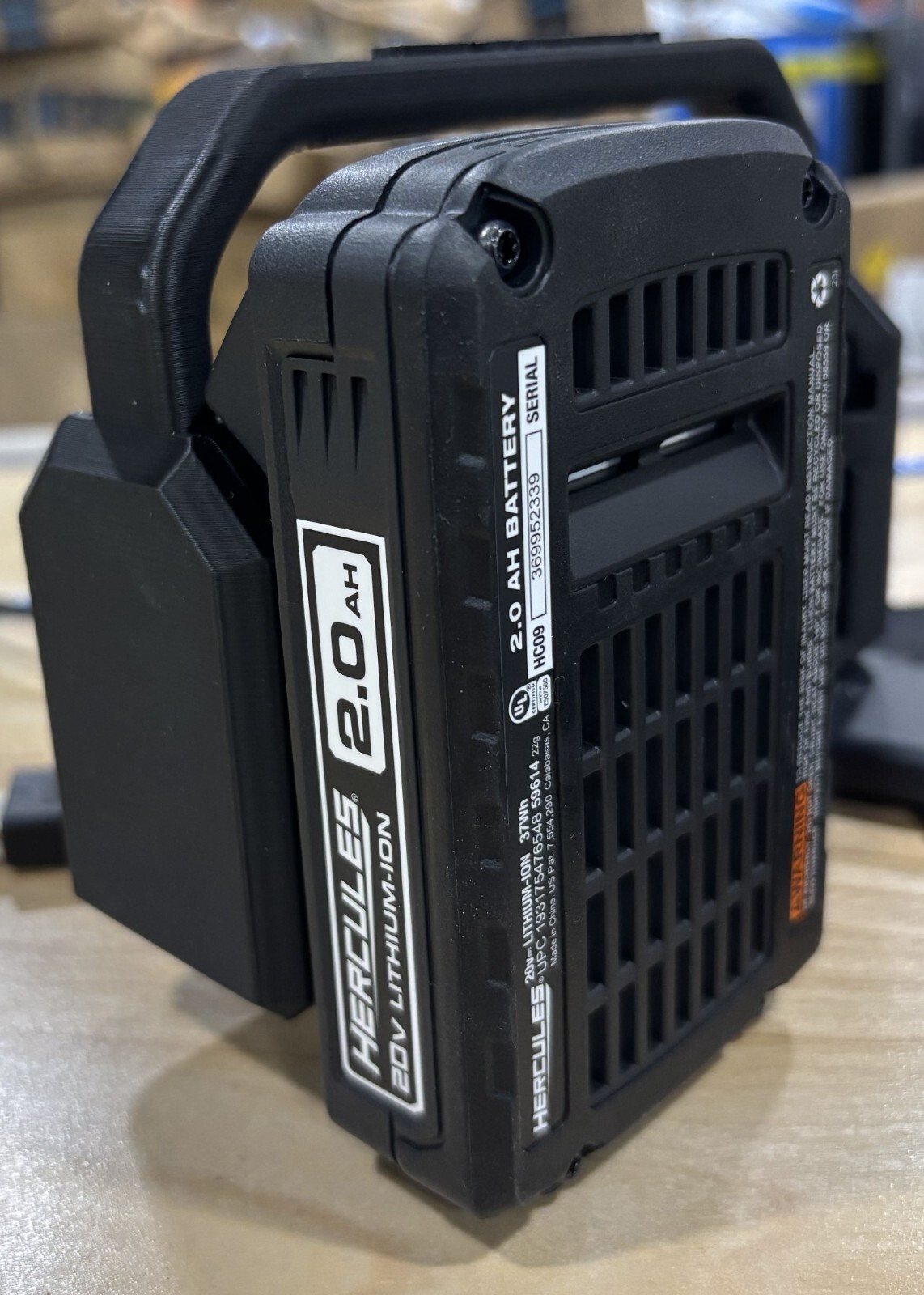 Hercules Battery Caddy/Carrier/Holder/Storage