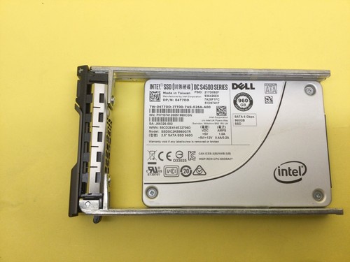Dell CDC61 / Micron MTFDDAK960TDS-1AW1ZABDA 2.5in SFF 960GB Read Intensive SSD 6Gb/s SATA SSD - Certified 95