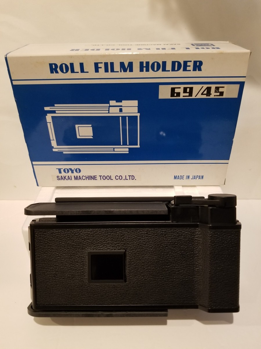 フィルムカメラ TOYO-VIEW TOYO ROLL FILM HOLDER 69/45 TOYO (TOYO-VIEW) 69 / 45 (6x9 / 45) FILM HOLDER / FILM BACK