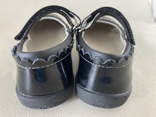 See Kai Run Shoes Black Patent Leather Jane II Girls 12.5 - Picture 3 of 10