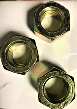 HEX NUTS 7/8 - 9   HARDENED   STEEL    #180421 COURSE THREAD BY HILLMAN