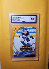 Graded Gem Mint 10 2016-17 Rookie Sereal Finnish National Team ROOPE HINTZ
